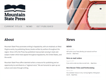 Tablet Screenshot of mountainstatepress.org